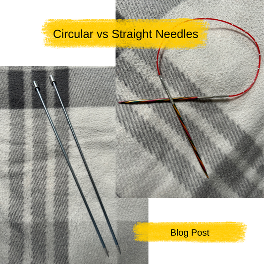 Circular vs Straight Needles